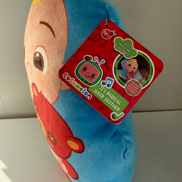 PODS Stuffed CocoMelon JJ Musical Sleep Soother - Picture 2 of 5